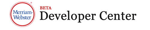 merriam-webster, developer, center